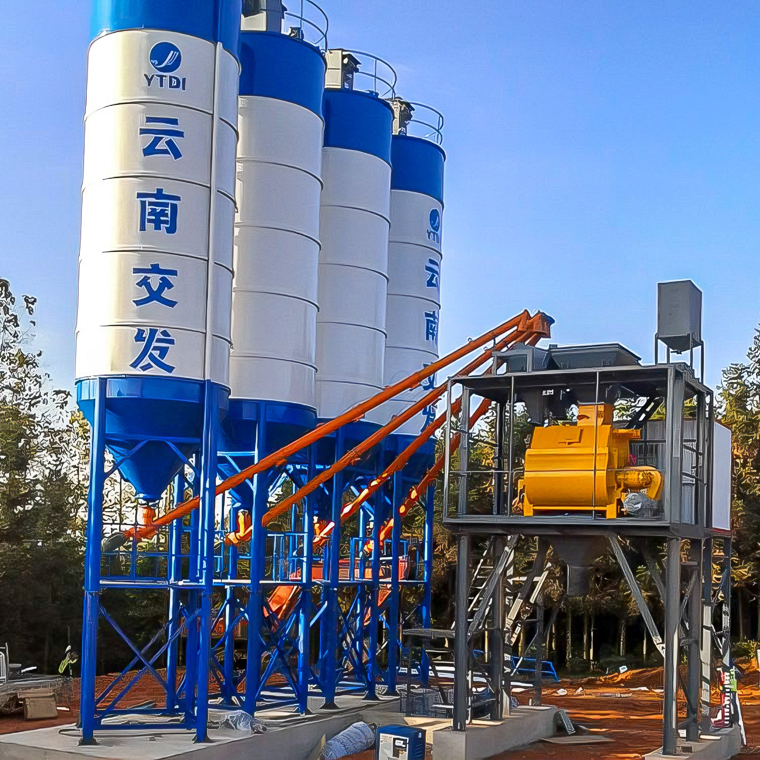 HZS90 Batching Plant